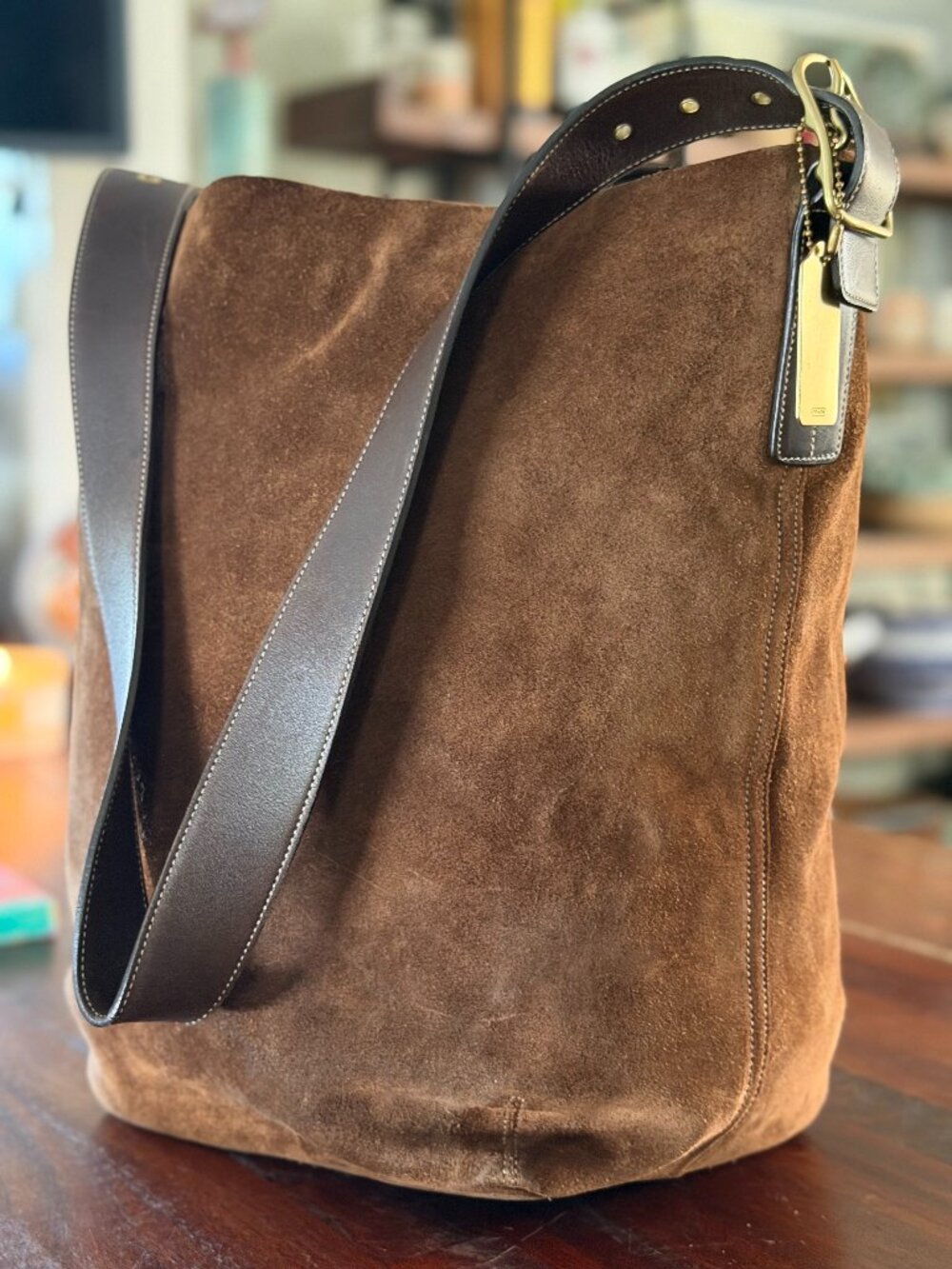 Coach Vintage Legacy Soho Bucket Bag 9196